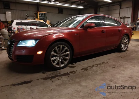 2014 Audi A7 3.0T Premium Plus z USA, uszkodzony, nr VIN WAUWGAFC3EN058303